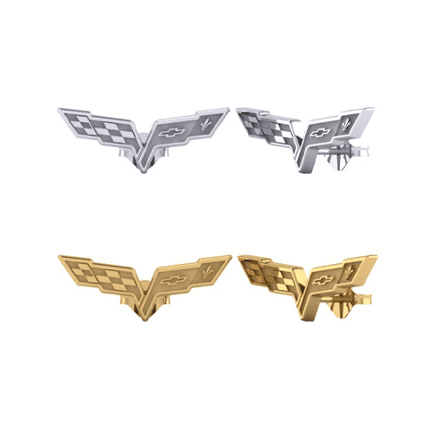 C6 Corvette Post Earrings