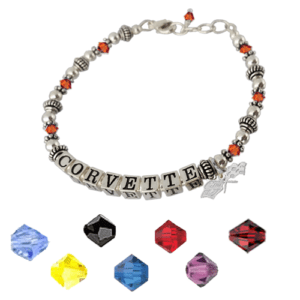 C3 Corvette Bead Bracelet