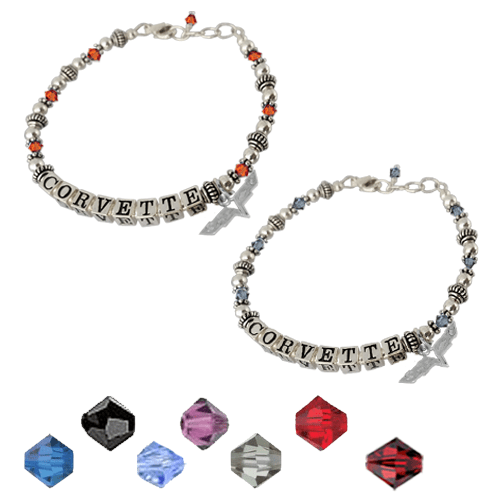 C6 Corvette Bead Bracelet C6 Corvette Bead Bracelet
