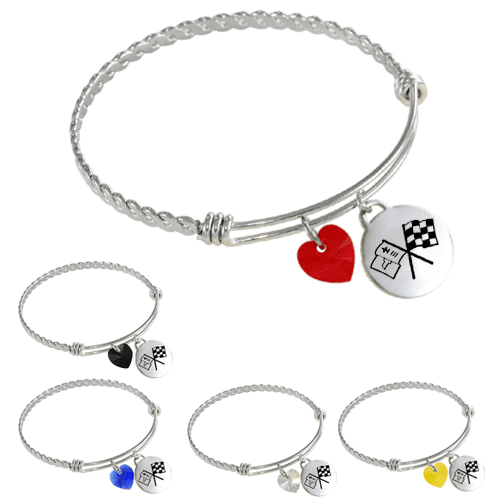 C2 Corvette Charm Bracelet