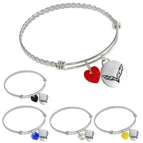 C7 Corvette Charm Bracelet