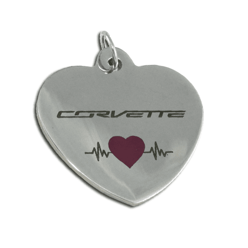 Corvette Heart Beat Pendant Corvette Heart Beat Pendant
