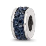 Dark Blue Spacer Bead
