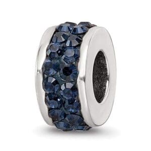 Dark Blue Spacer Bead