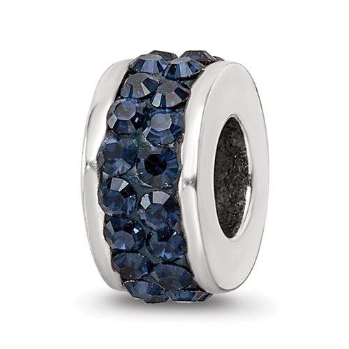 Dark Blue Spacer Bead