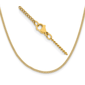 Gold Plated Curb Chain