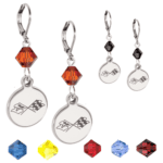 C3 Corvette Crystal Earrings