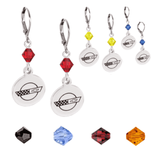Crystal C4 Corvette Earrings