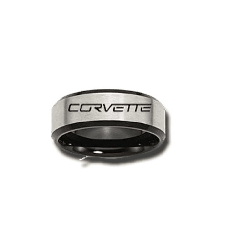 Corvette titanium ring