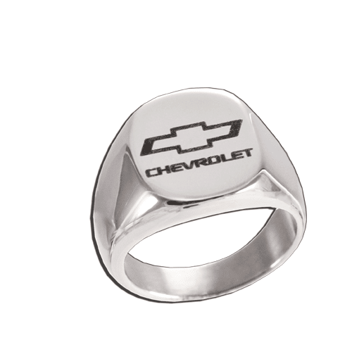 Chevy Bowtie Ring Chevrolet Bowtie Signet Ring