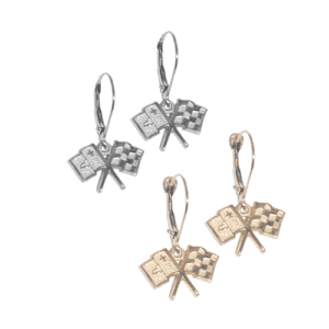 C2 Corvette Emblem Earrings