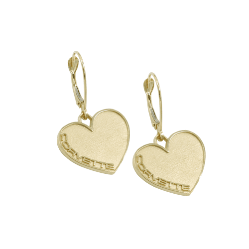 Corvette Heart Earrings Corvette heart earrings