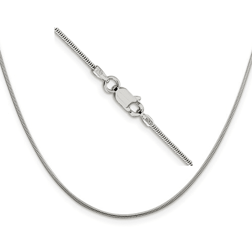 Sterling silver snake chain