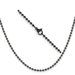 Black Plated Stainless Ball Chain