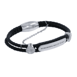 Corvette Signature Leather Bracelet