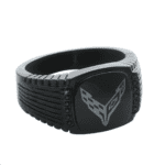 C8 CZ Signet Ring