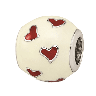 Heart Spacer Bead