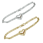 C7 Corvette Heart Bracelet