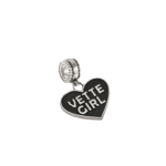 Vette Girl Dangle Charm