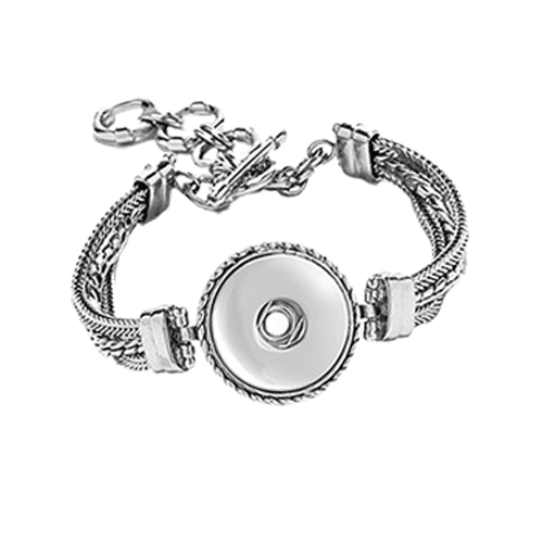 Silver Multi Chain Bracelet