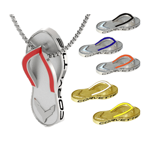 C8 Corvette Flip Flop Pendant