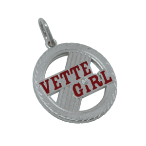 Vette Girl Pendant