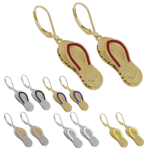 C7 Corvette Flip Flop Earrings