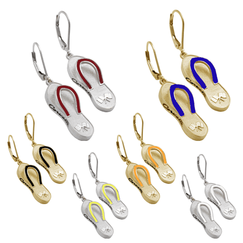 C2 Corvette Flip Flop Earrings