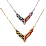 C8 Corvette Emblem Necklace