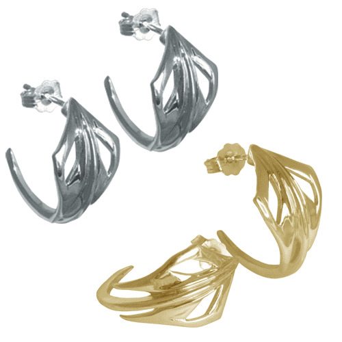 C8 Corvette E-Ray Hoop Earrings C8 Corvette E-Ray Hoop Earrings