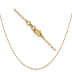 14k open link cable chain