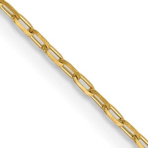 14k open link cable chain