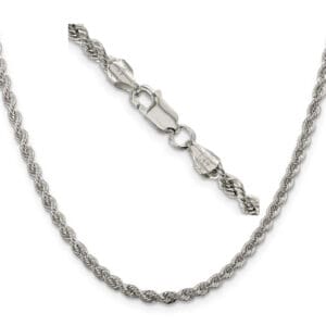 Sterling Rope Chain