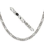 Sterling Figaro Chain 5.5mm
