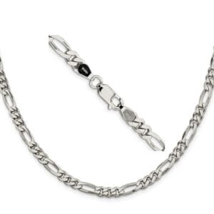 Sterling Figaro Chain 5.5mm