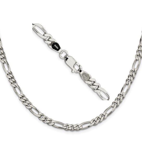 Sterling Figaro Chain 5.5mm