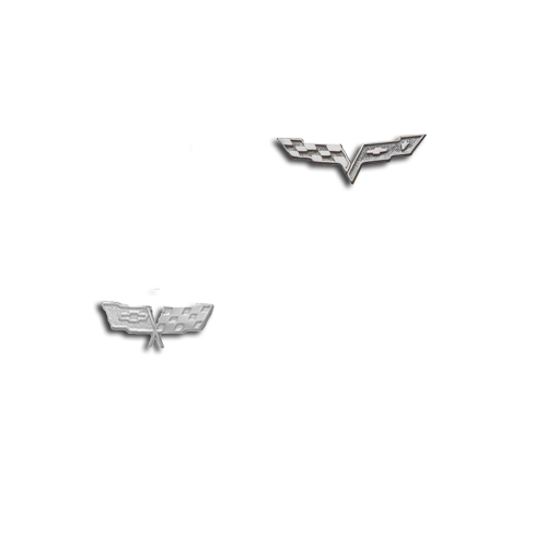 Mini Corvette emblems
