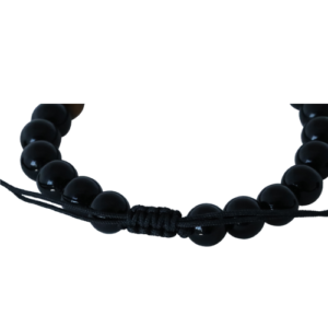 Back of C8 Corvette stone bracelet