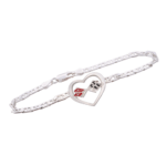 C3 Corvette Heart Bracelet