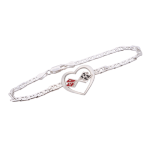 C3 Corvette Heart Bracelet